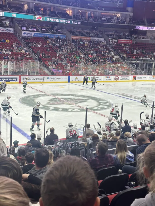 Iowa Wild Local 3 Actual Seat View