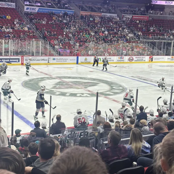 Iowa Wild Local 3 Actual Seat View